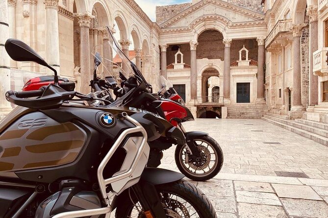 Rent a BMW r1250 GS or Ducati Multistrada and explore Croatian coast and islands - Krka National Park and the waterfall stop