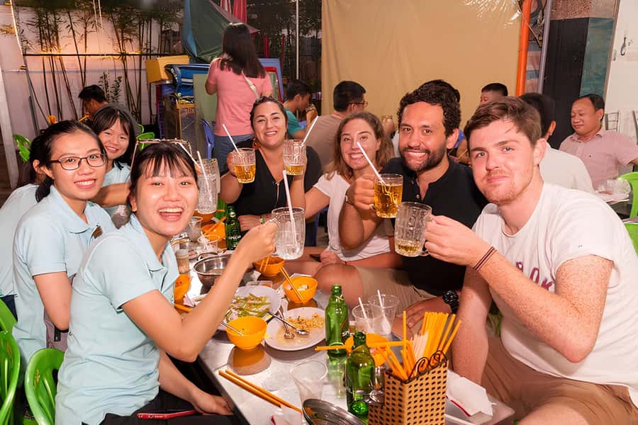 Saigon: Half-Day City Tour by Motorcycle - District 7’s Japanese and Korean quarter