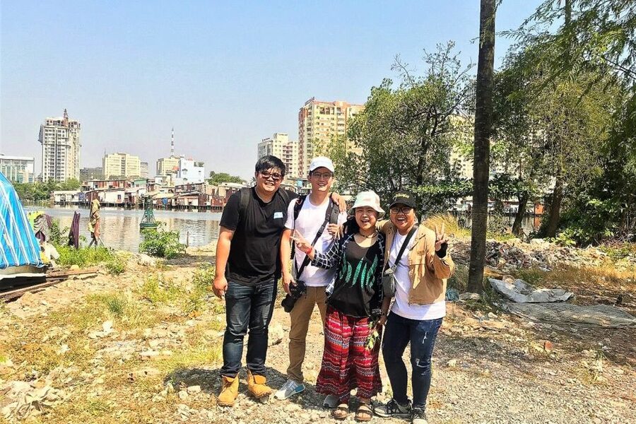 Saigon Slum Tour with Motorbike - Markets, churches, condominiums, and ordinary streets