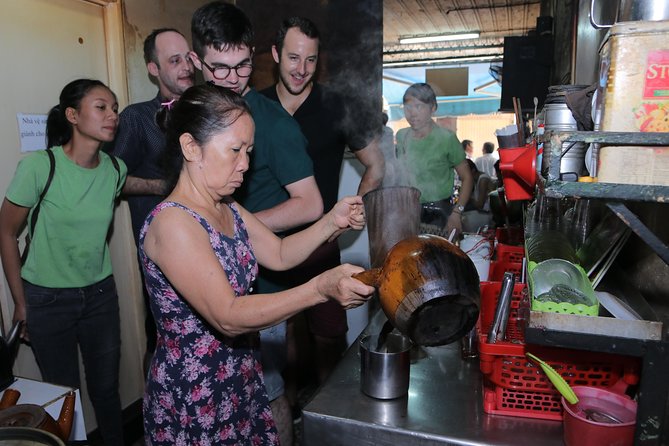 Saigon Unseen and Food Tour by Motorbike - Banh xeo and the final meal