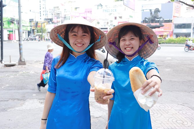 Saigon Vegan Food Tour by GirlPower Motorbike Riders | KissTour - First Stop: Vegan Pho With Fresh Herbs