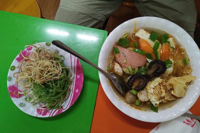 Saigon Vegetarian Tour by Motorbike and Scooter - Chinatown, medicine streets, and Thien Hau Temple
