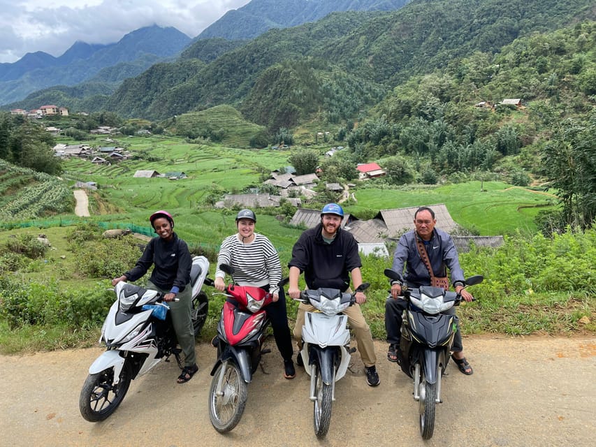 Sapa: Motorbike Tour 1 Day Visit Waterfalls & Local Villages - Ta Van, Hau Thao, and Su Pan before returning