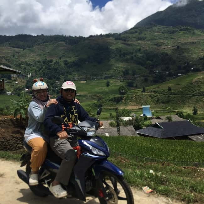 Sapa to Waterfall, Green Tea Farm with motorbike driver - Food, fees, and the $85 price