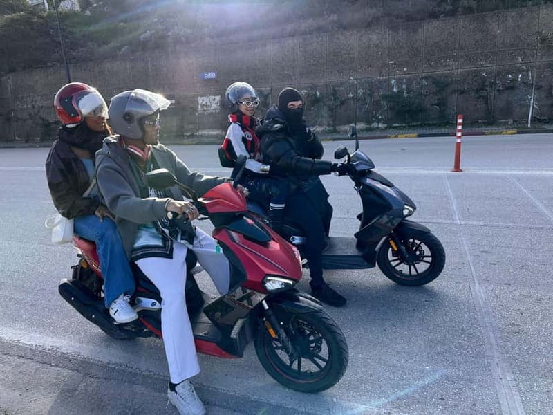 Sarande: Blue Eye Motorbike Tour - Reaching the electric-blue spring