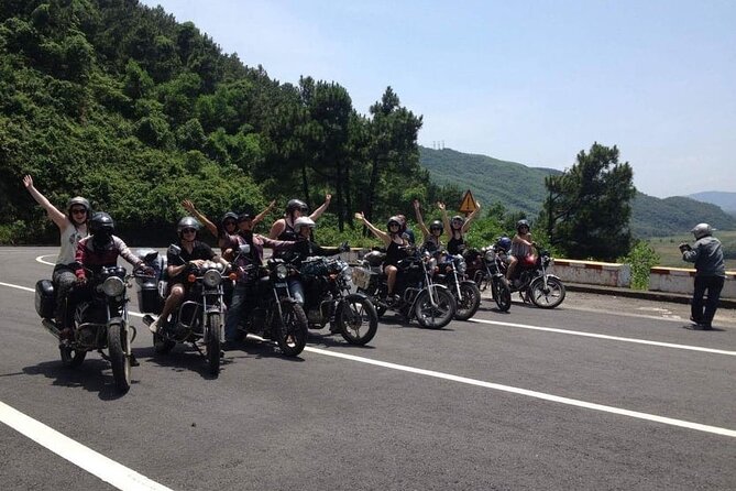Self-driving Motorbike in Central Vietnam Phong Nha - Hue - Hoi An - Marble Mountains near Da Nang