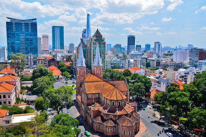 Small group Saigon Inside Out by Motorbike for 3 Hours - Notre Dame Cathedral and the Central Post Office