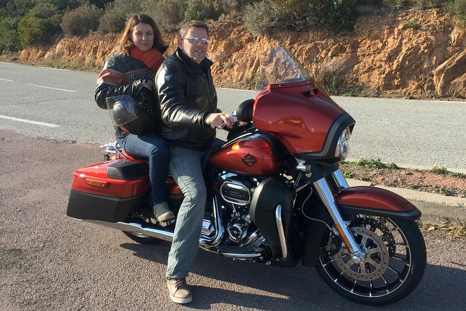 Stroll on a Harley Davidson, Full day passenger duet with your guide - Gourdon, a Village Above the Riviera